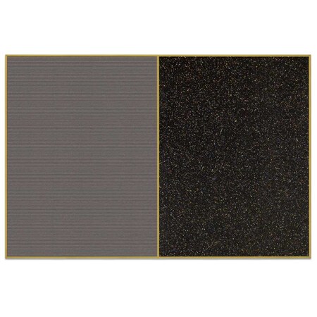 United Visual Products Sliding Door Indoor Enclosed Corkboard, 9 UV9011ACSH-SATIN-KEYLIME